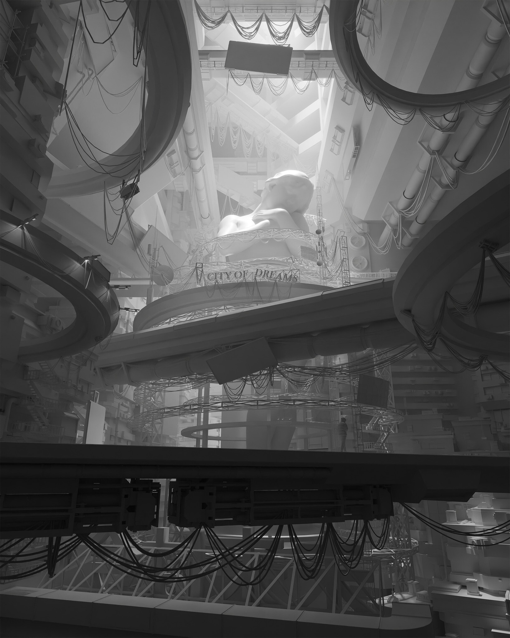 City of Future wireframe